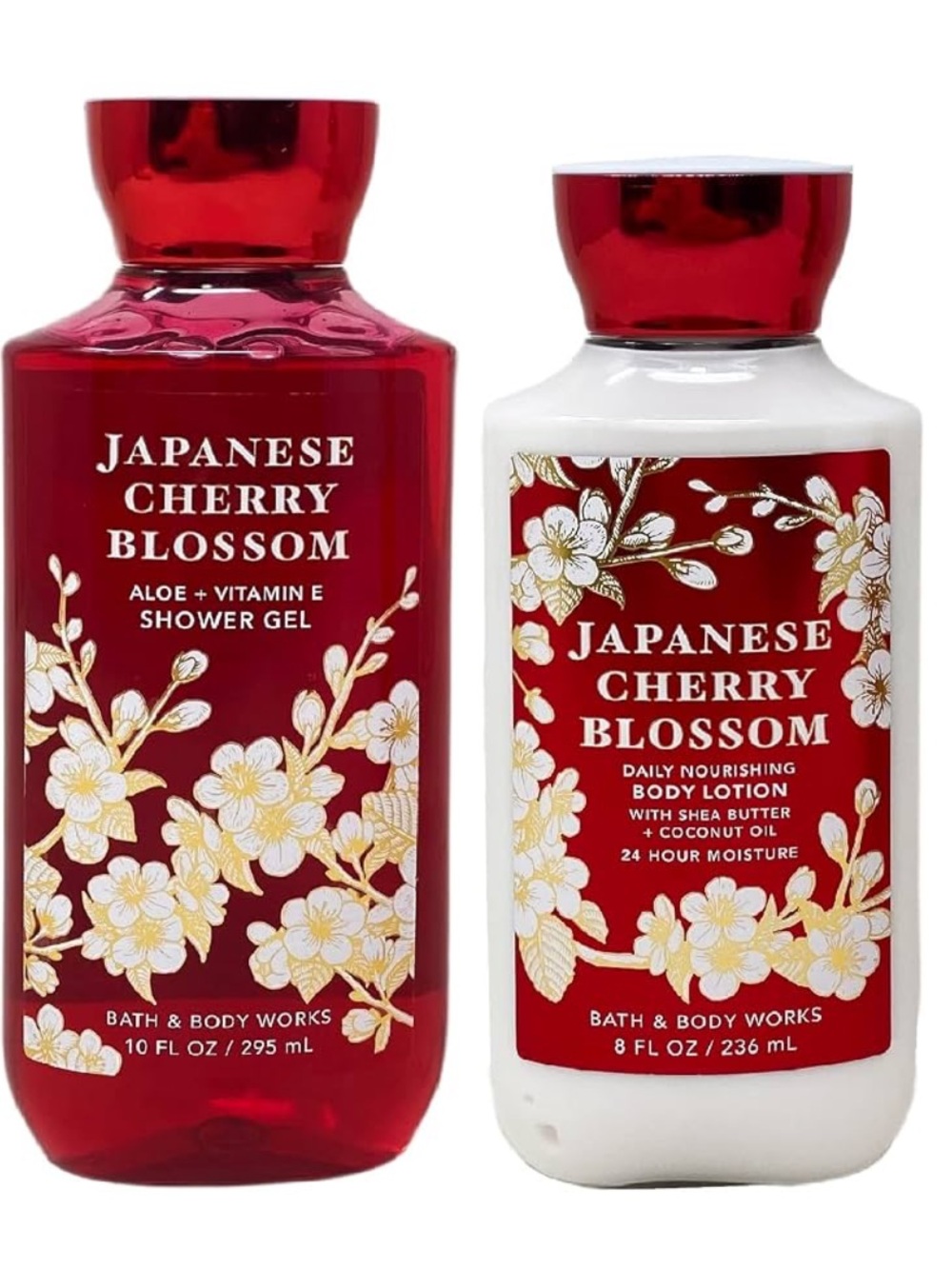 Bath & Body Works Japanese Cherry Blossom Body Lotion and Body Wash New Sealed